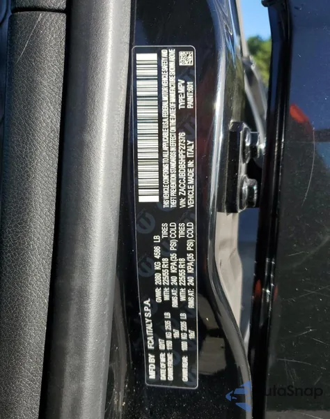 2017 Jeep Renegade Limited z USA, uszkodzony, nr VIN ZACCJBDB5HPF27376